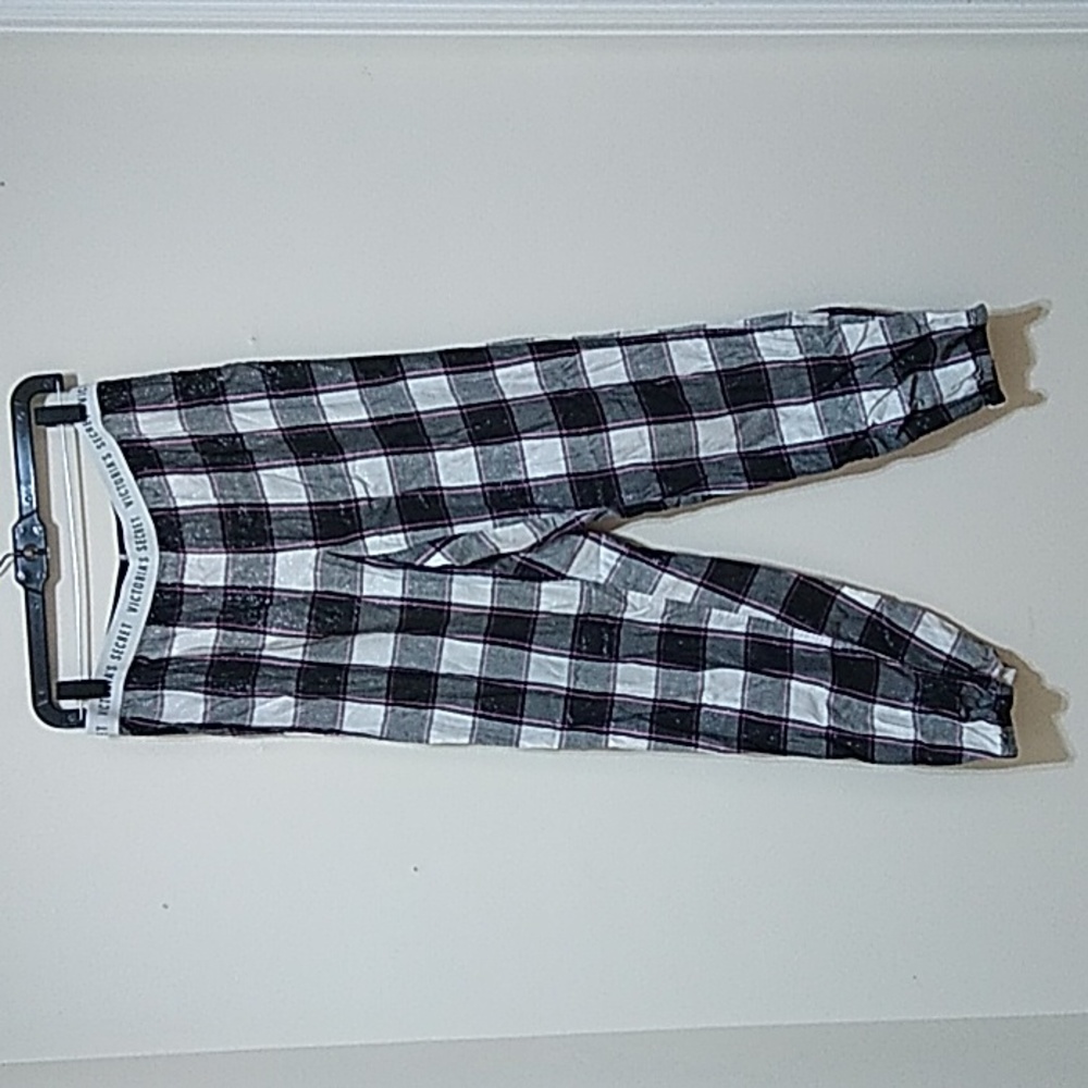 Victoria's Secret Plaid Glitter Pajama/Lounge Pants